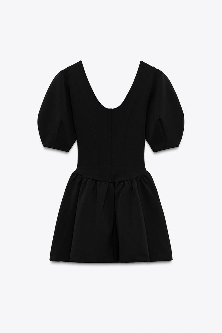 ZARA FITTED SKATER DRESS