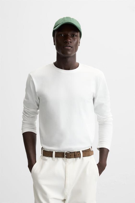 Zara BASIC SLIM FIT T-SHIRT