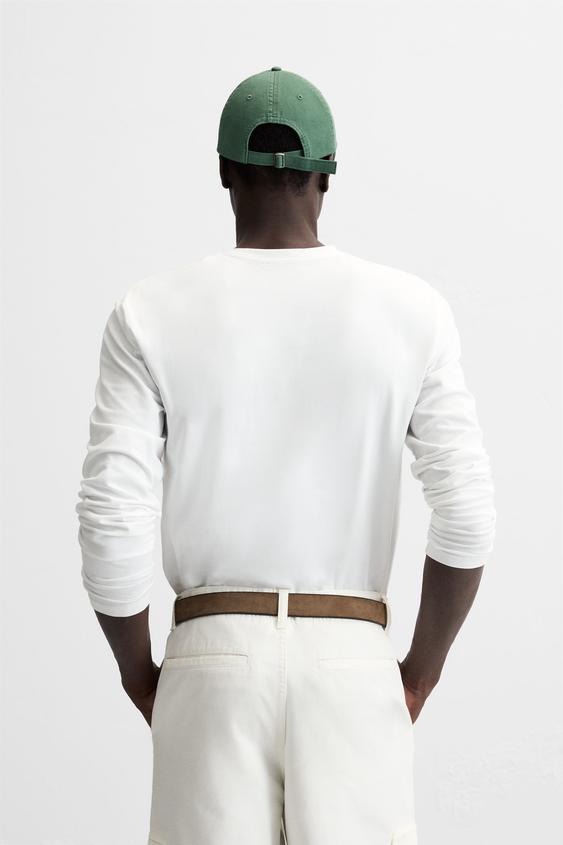 Zara BASIC SLIM FIT T-SHIRT