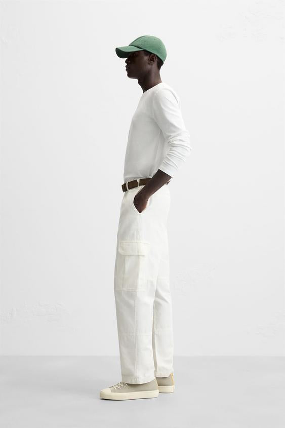 Zara BASIC SLIM FIT T-SHIRT