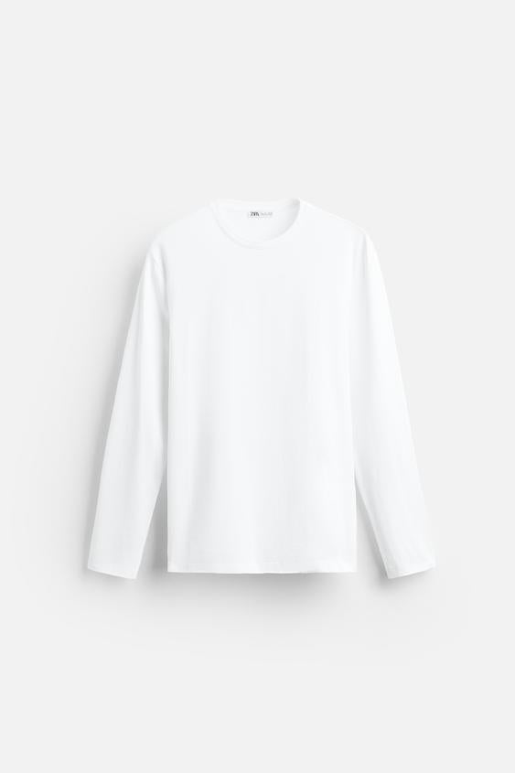 Zara BASIC SLIM FIT T-SHIRT