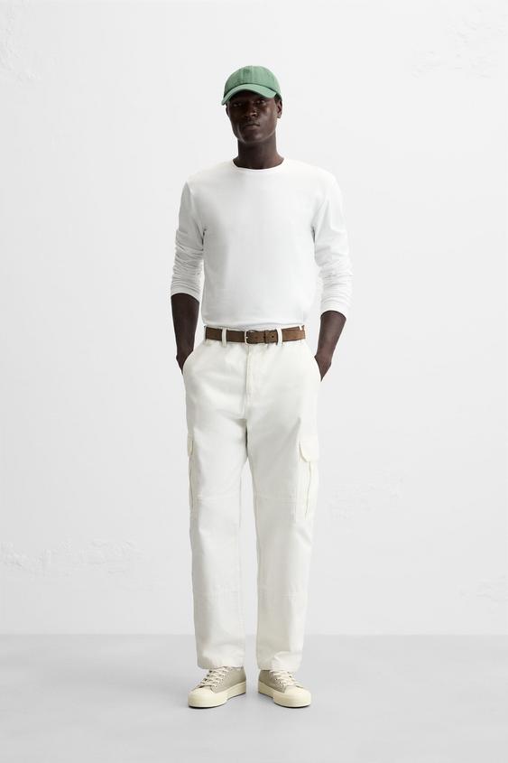 Zara BASIC SLIM FIT T-SHIRT