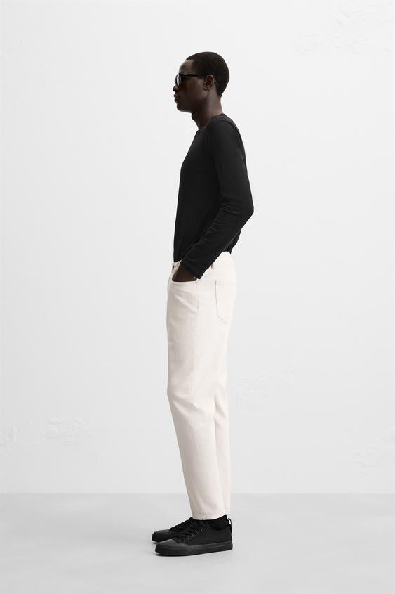Zara BASIC SLIM FIT T-SHIRT