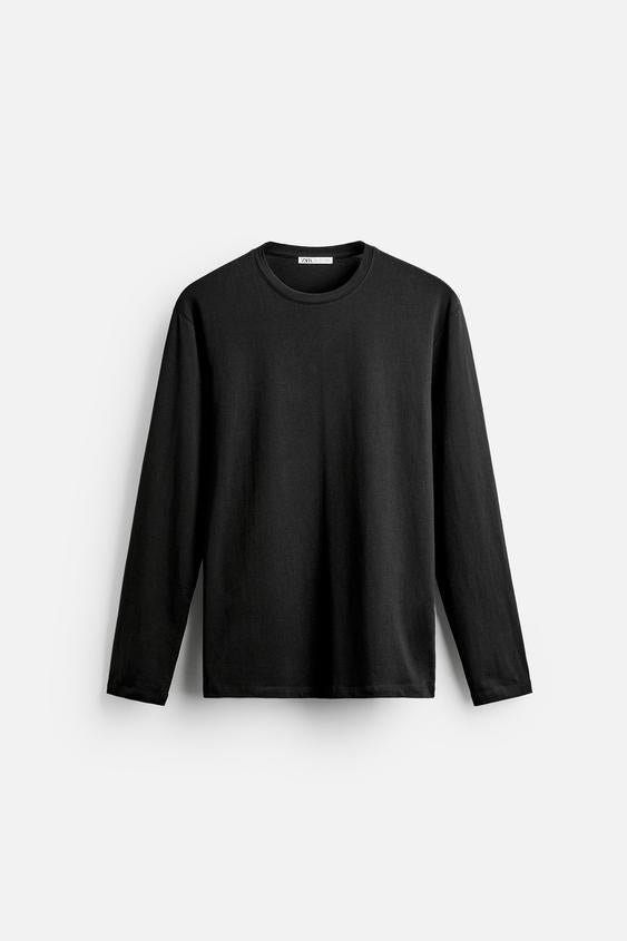 Zara BASIC SLIM FIT T-SHIRT