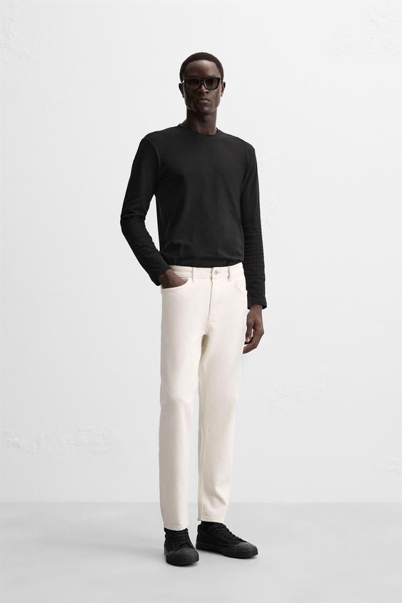Zara BASIC SLIM FIT T-SHIRT