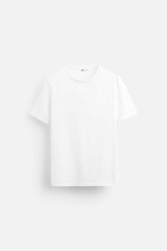 Zara BASIC SLIM FIT T-SHIRT