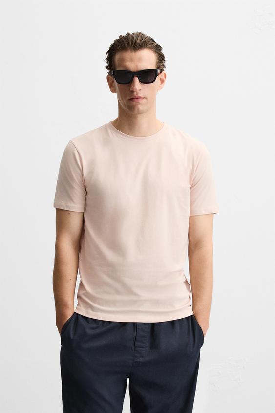 Zara BASIC SLIM FIT T-SHIRT