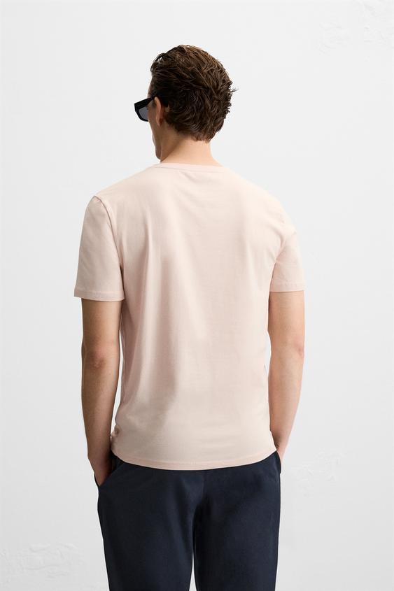 Zara BASIC SLIM FIT T-SHIRT