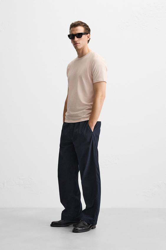 Zara BASIC SLIM FIT T-SHIRT