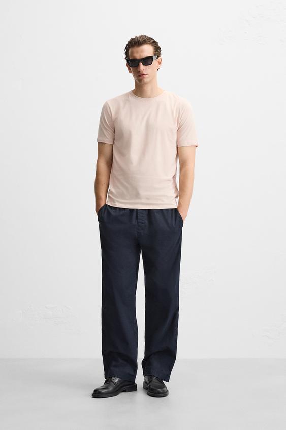 Zara BASIC SLIM FIT T-SHIRT