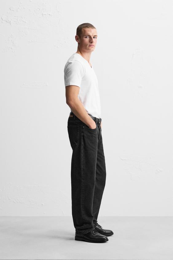 Zara BASIC V-NECK T-SHIRT