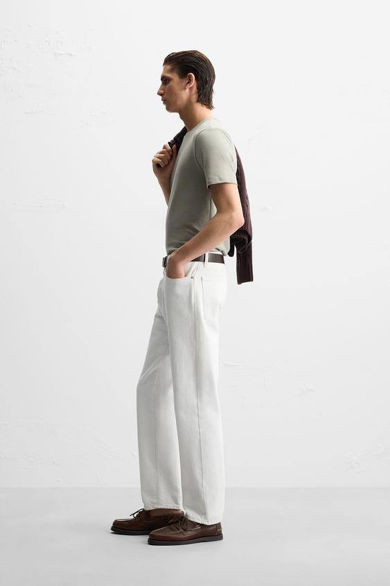 Zara BASIC SLIM FIT T-SHIRT