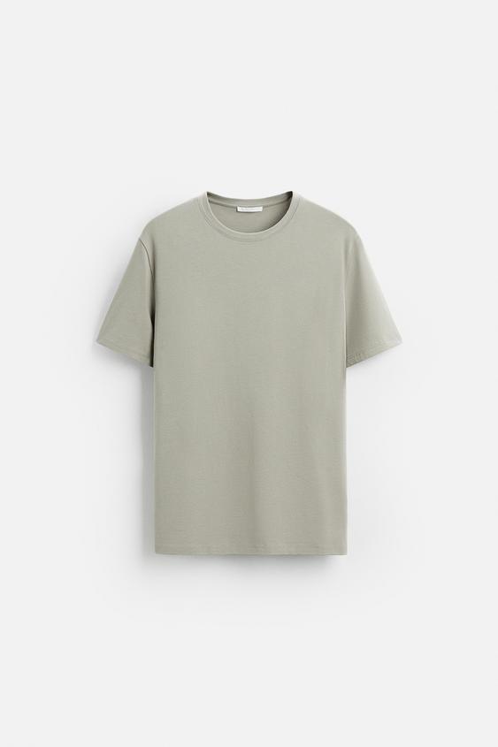 Zara BASIC SLIM FIT T-SHIRT