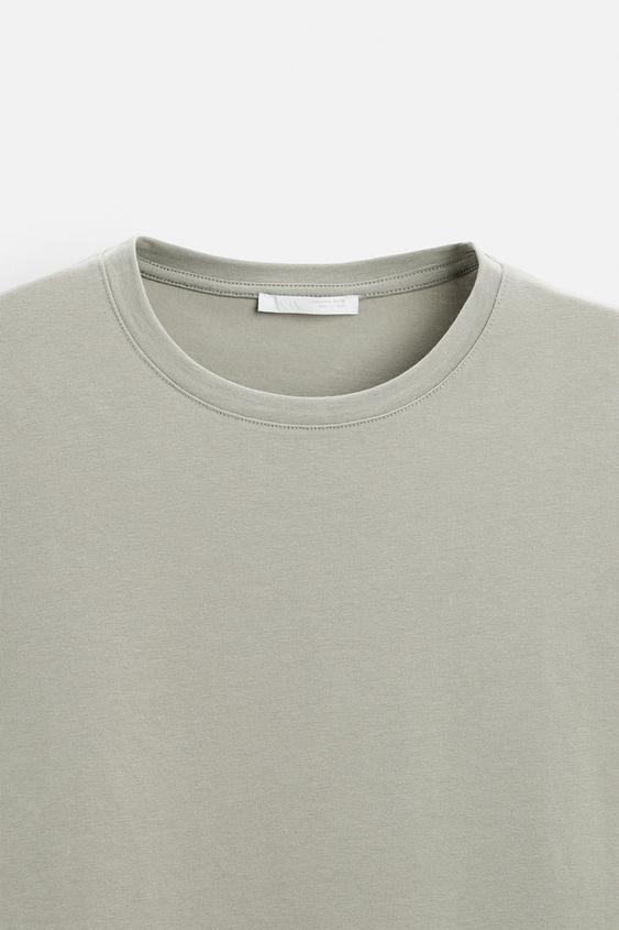 Zara BASIC SLIM FIT T-SHIRT