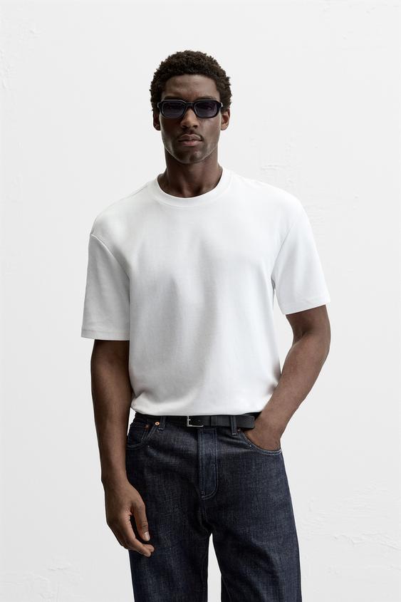 Zara BASIC REGULAR FIT T-SHIRT