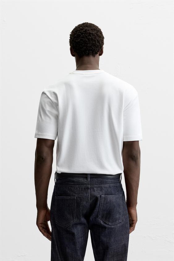 Zara BASIC REGULAR FIT T-SHIRT