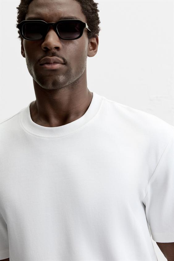 Zara BASIC REGULAR FIT T-SHIRT