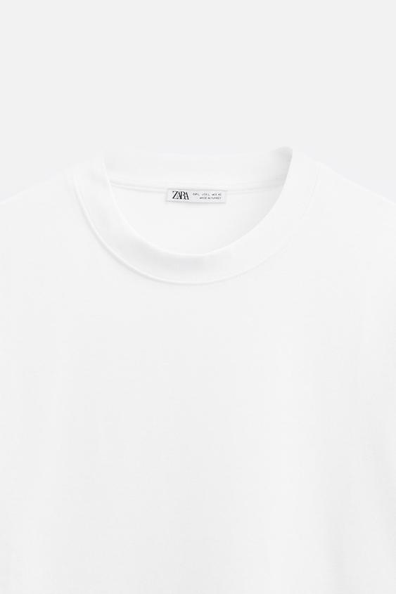 Zara BASIC REGULAR FIT T-SHIRT