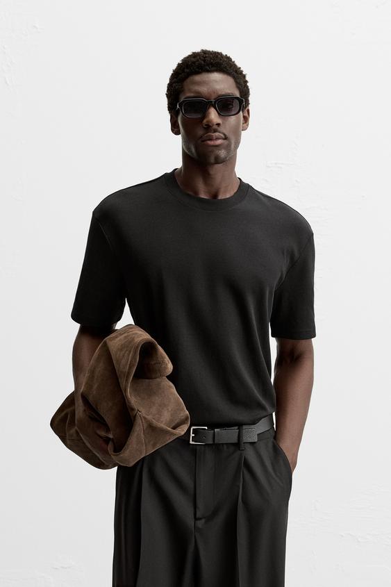 Zara BASIC REGULAR FIT T-SHIRT