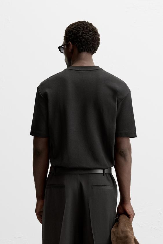 Zara BASIC REGULAR FIT T-SHIRT