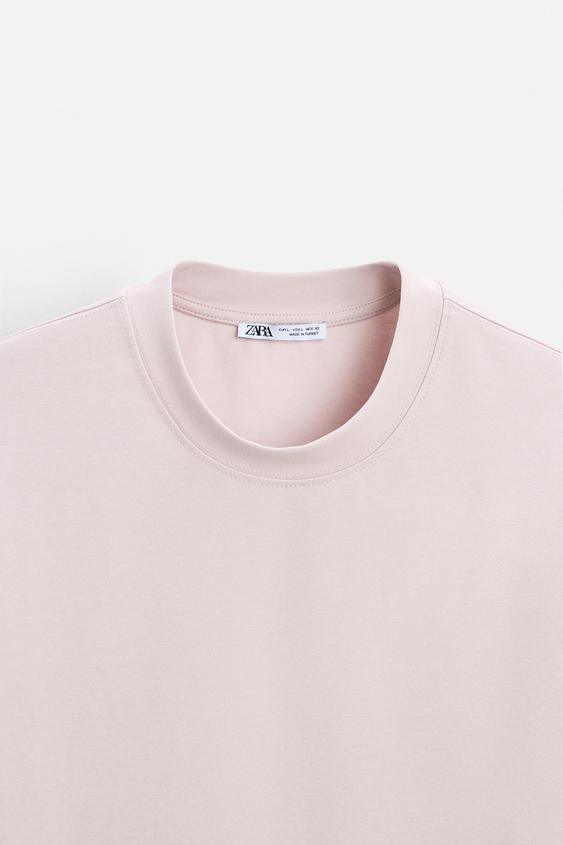 Zara BASIC REGULAR FIT T-SHIRT