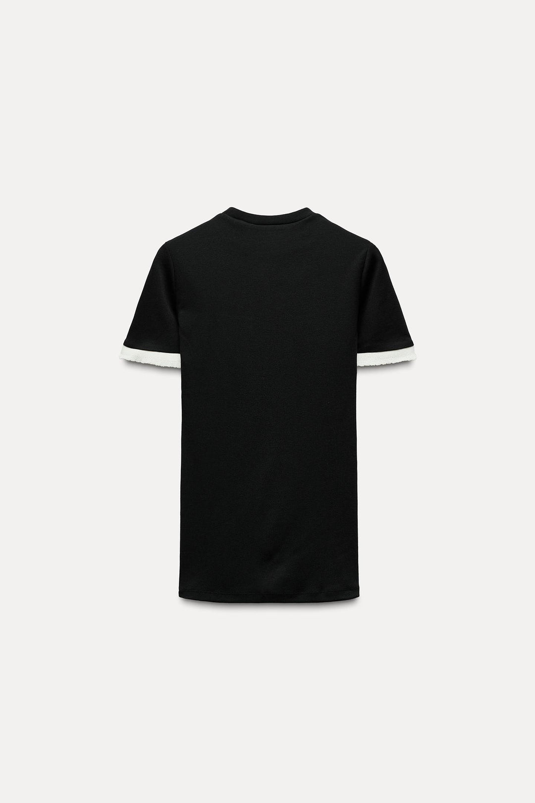 ZARA CONTRAST TRIM T-SHIRT