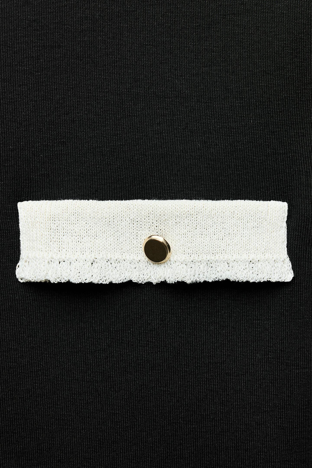 ZARA CONTRAST TRIM T-SHIRT