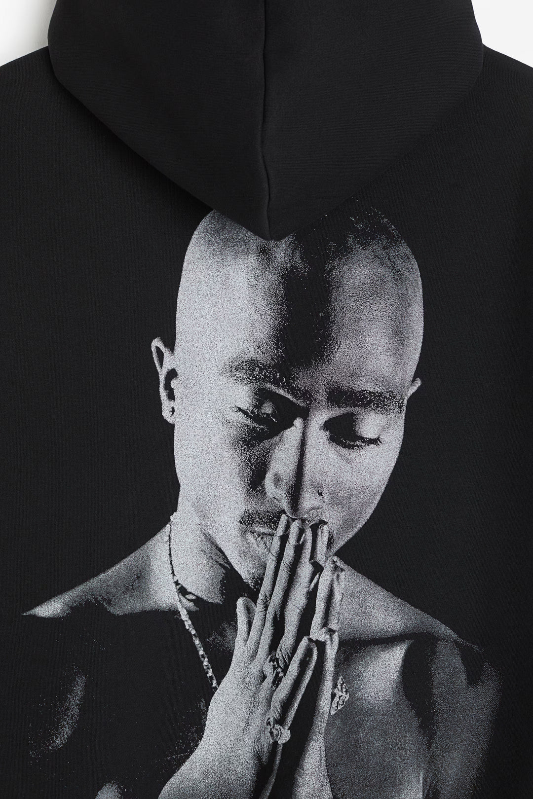 H&M Oversized Fit Printed Hoodie