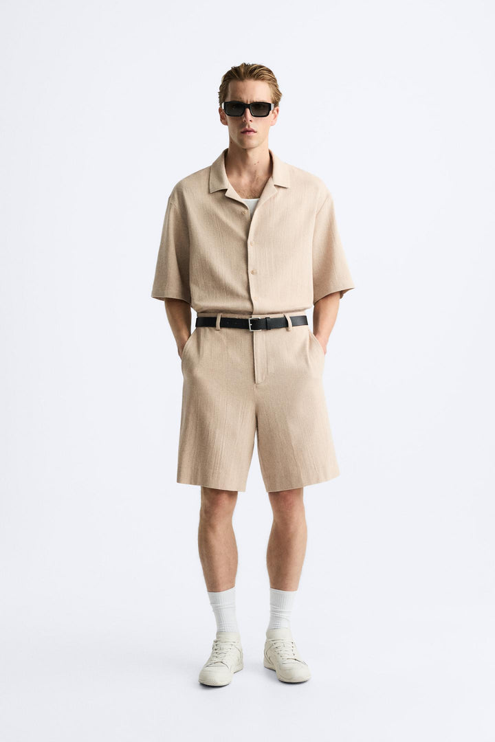 ZARA STRUCTURED SHORTS