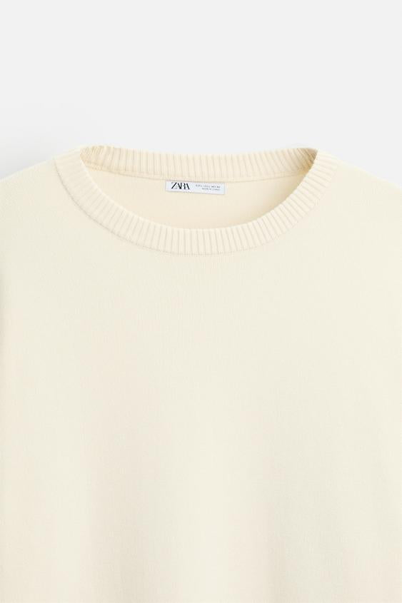 Zara BASIC SOFT SWEATER
