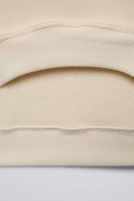 Zara PLAIN SWEATSHIRT