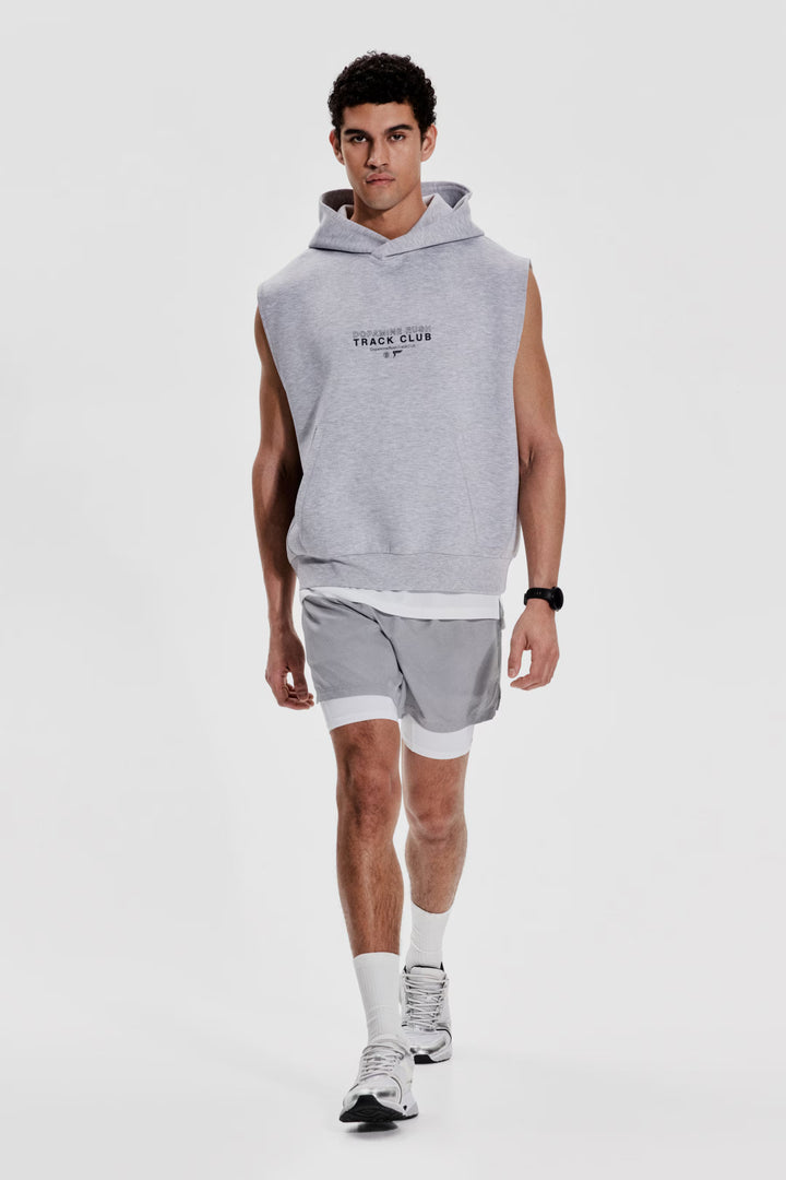 H&M Loose-Fit Sleeveless Sports Hoodie with DryMove™