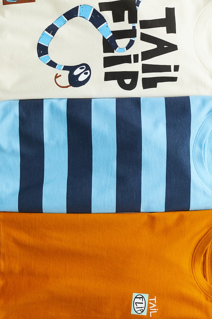 H&M 3-pack Printed T-shirts