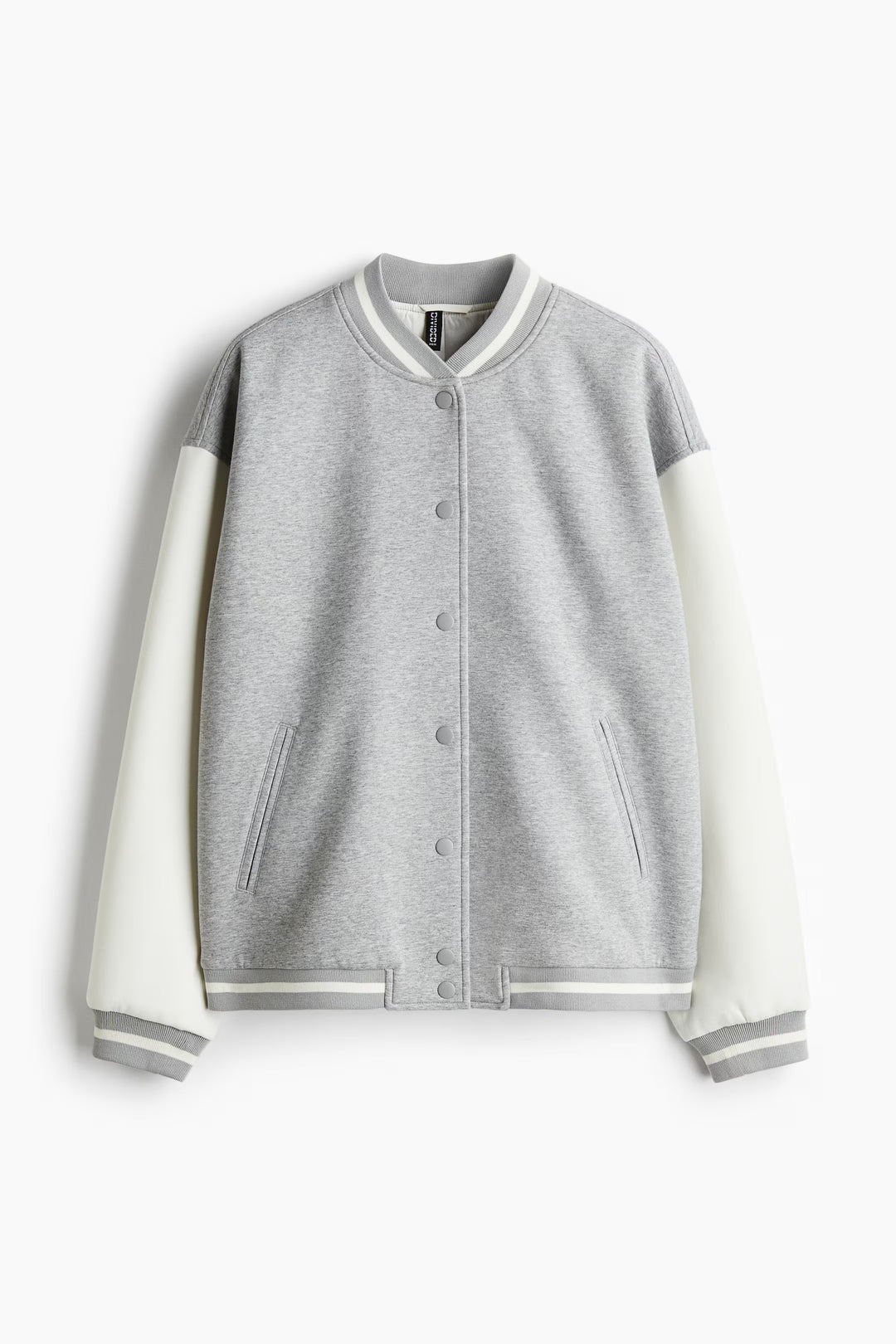 H&M Motif-Detail Baseball Jacket