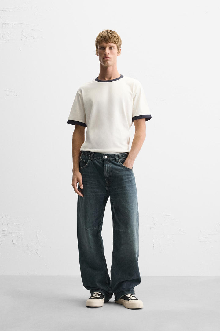 ZARA RELAXED FIT JEANS