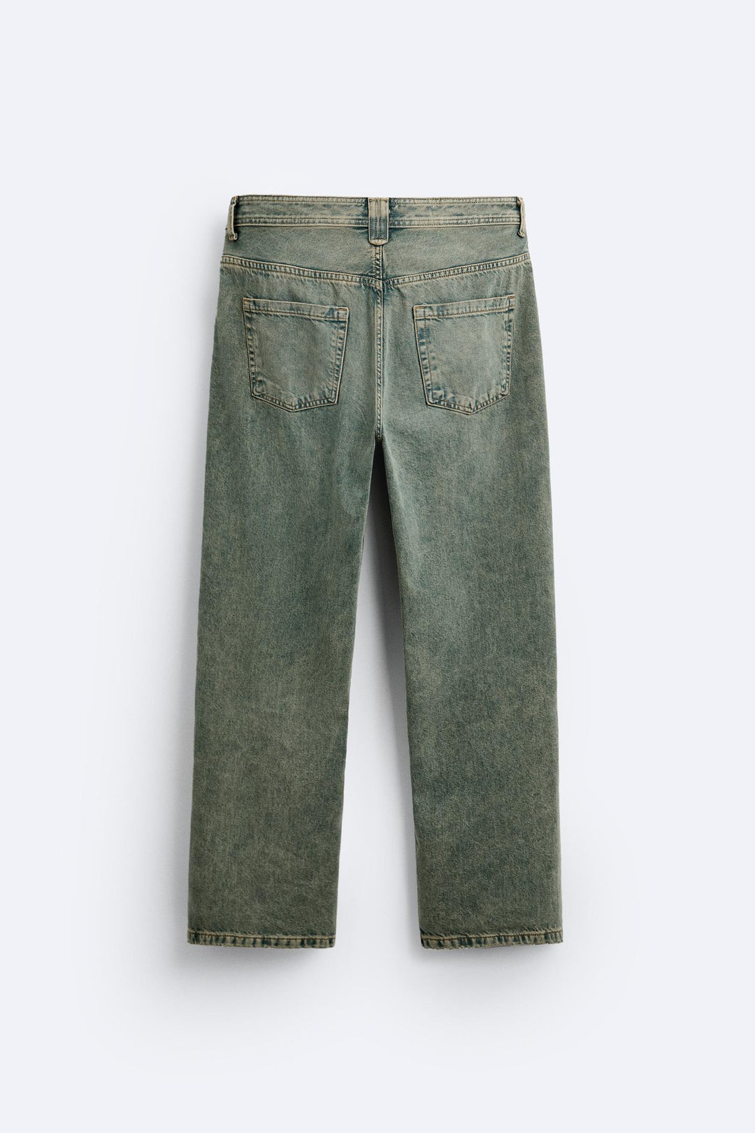 ZARA RELAXED FIT SEAM JEANS