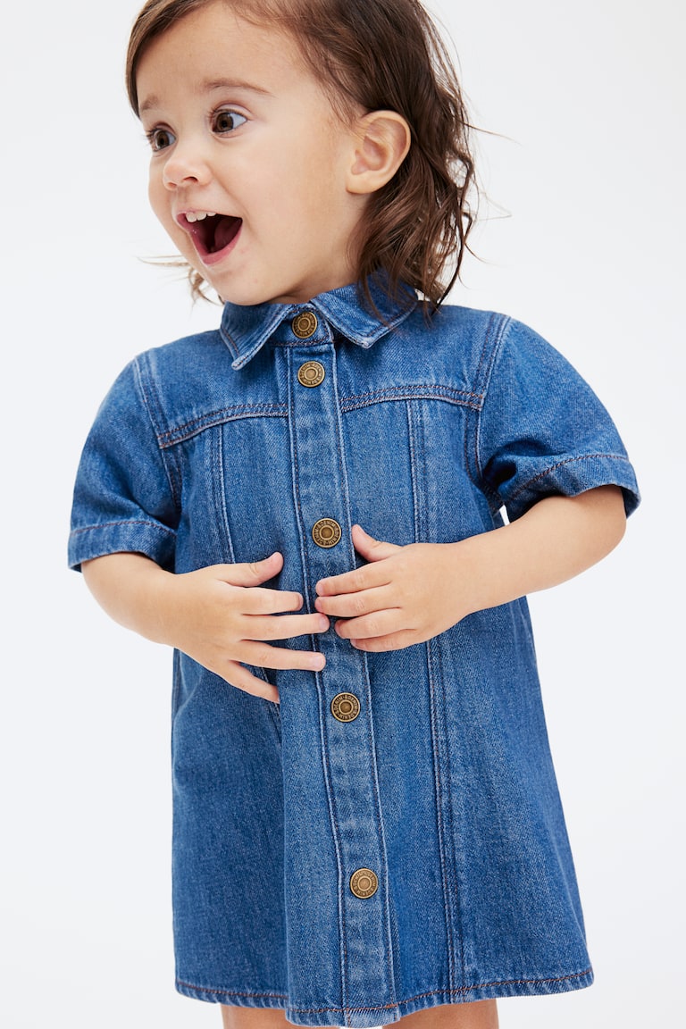 H&M A-Line Denim Dress