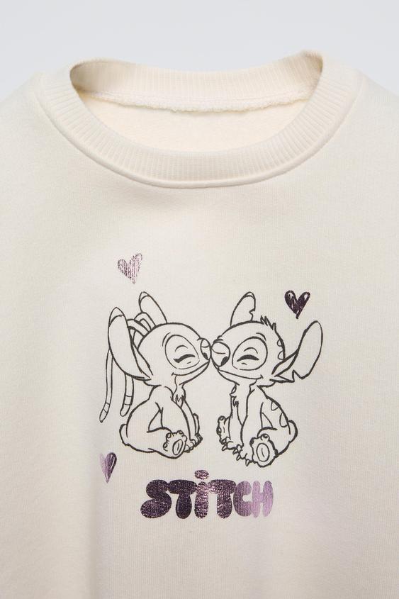 Zara LILO & STITCH © DISNEY SWEATSHIRT AND PANTS MATCHING SET