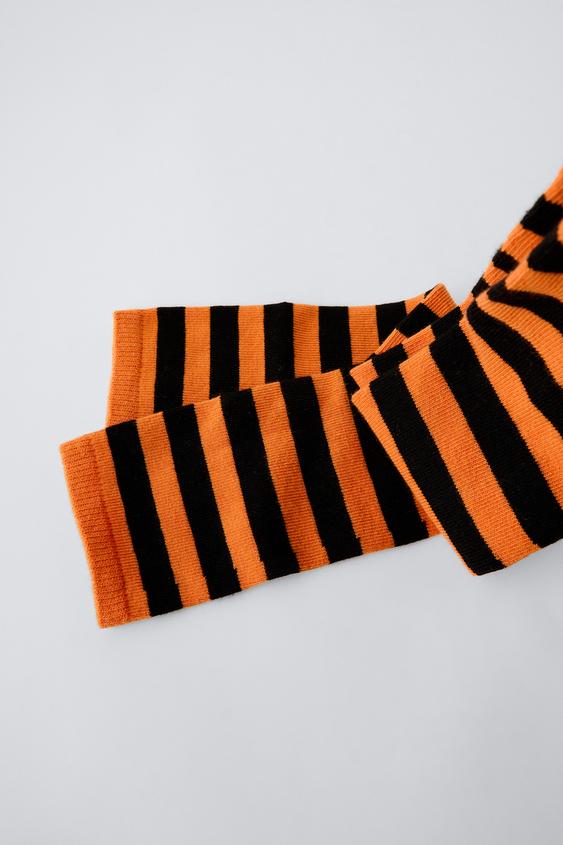 Zara STRIPED TIGHTS