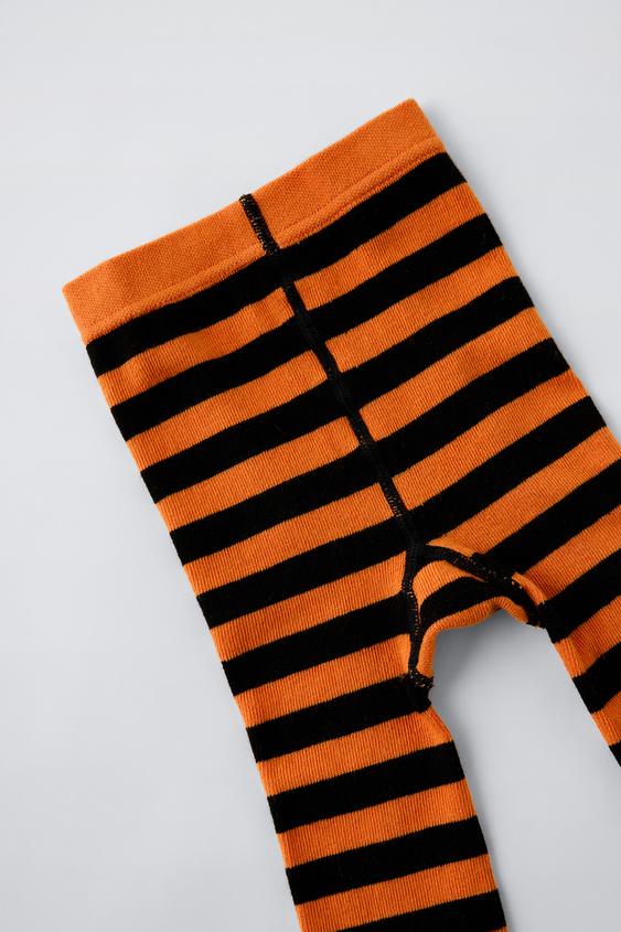 Zara STRIPED TIGHTS