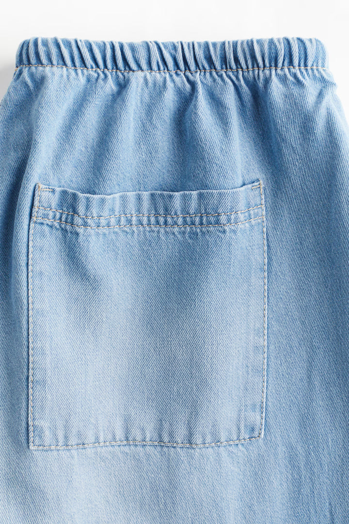 H&M Denim Drawstring Pants