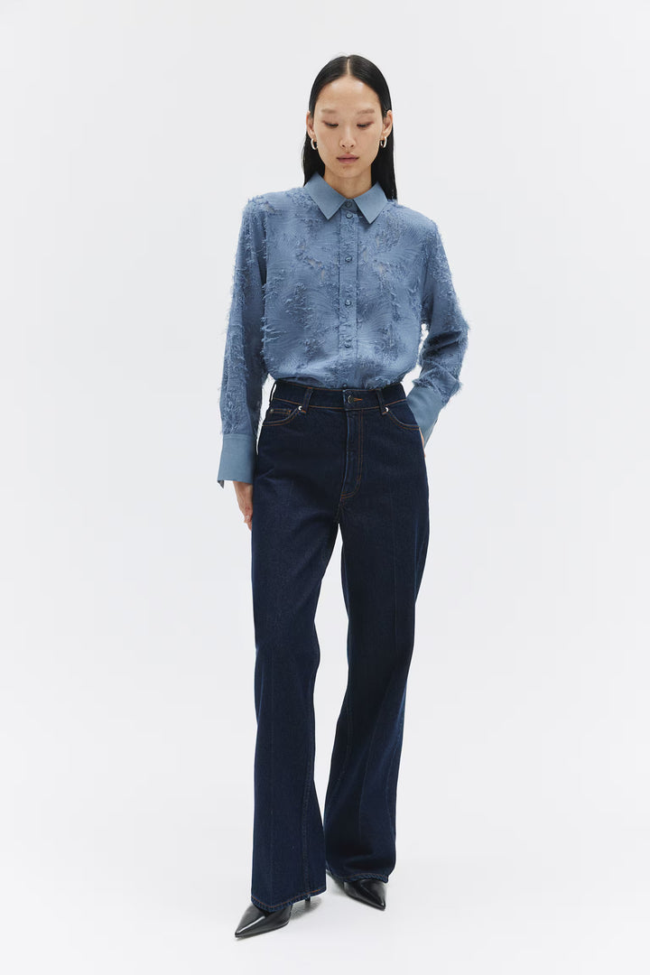 H&M Textured-weave Shirt