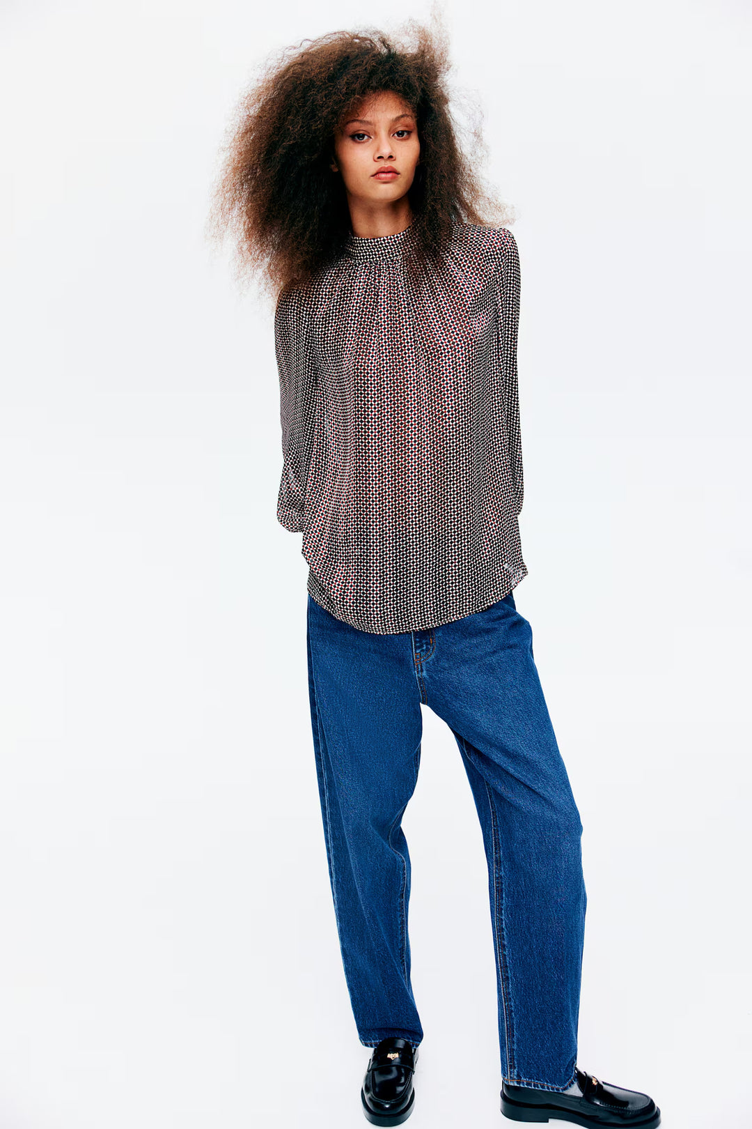 H&M Patterned Blouse