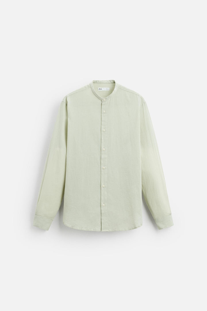 ZARA WRINKLED LOOK SHIRT