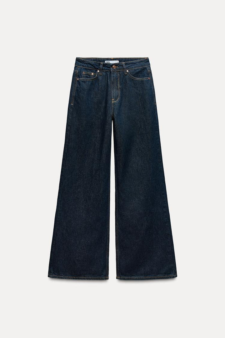 Zara Z1975 HIGH RISE WIDE LEG JEANS