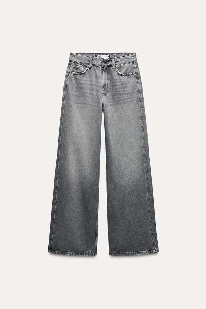 Zara Z1975 HIGH RISE WIDE LEG JEANS