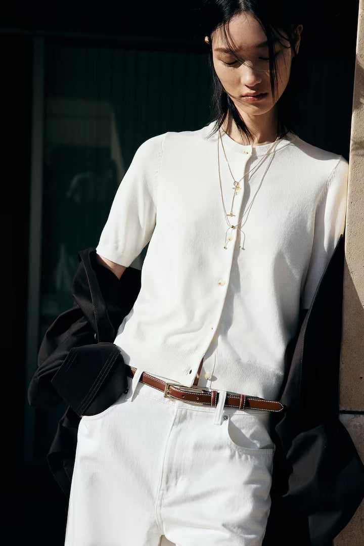 H&M Short-Sleeved Cardigan