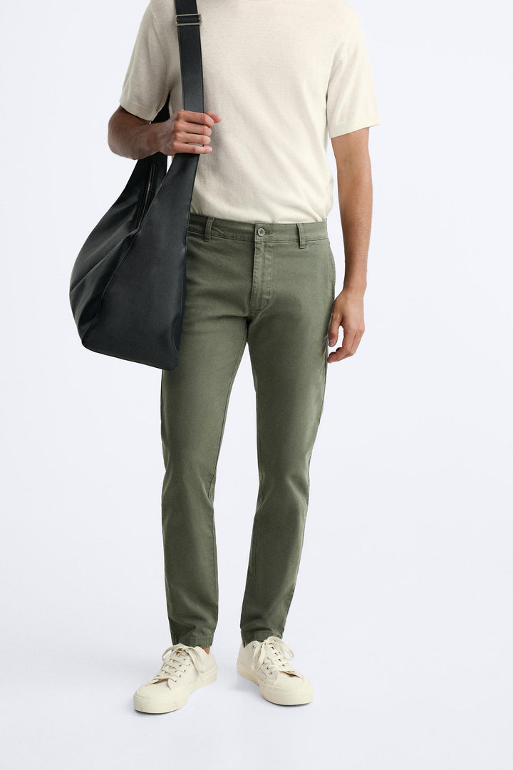 ZARA SKINNY CHINO PANTS