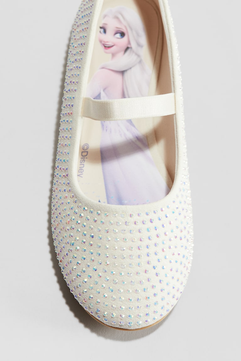 H&M Glittery Ballet Flats