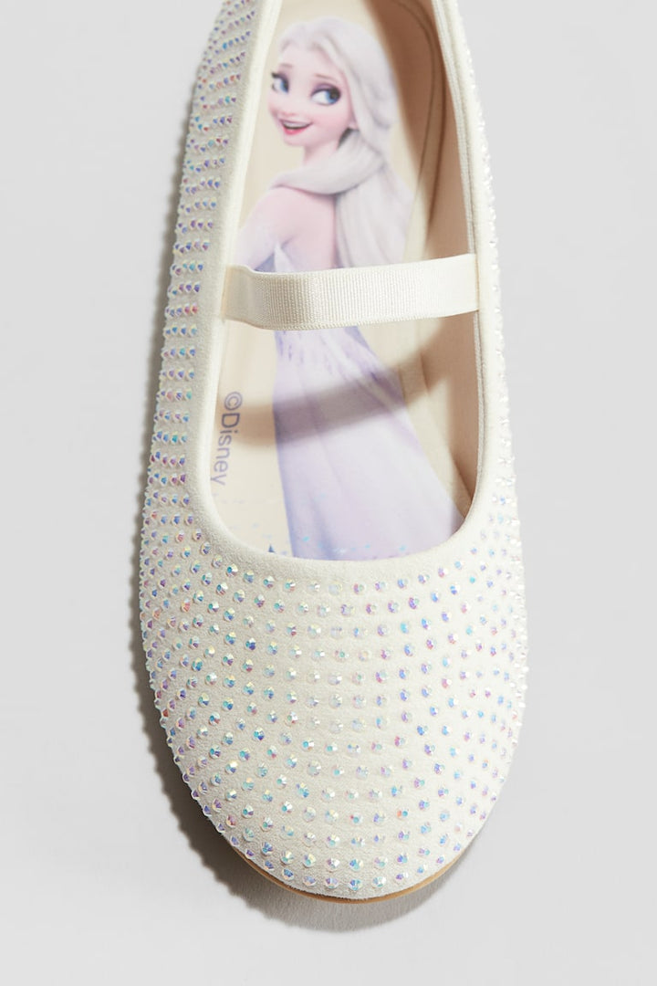 H&M Glittery Ballet Flats